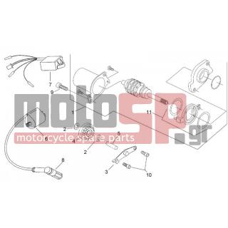 Aprilia - SR 50 H2O 1998 - Electrical - ignition system - AP8206125 - ΠΟΛ/ΣΤΗΣ SCOOTER 50 2T RALLY 50 AIR/AREA