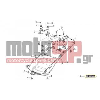 Aprilia - TUONO V4 R APRC ABS 1000 2014 - Body Parts - Space under the seat - AP8152298 - ΒΙΔΑ