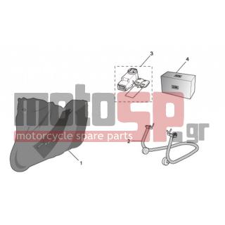 Aprilia - TUONO RSV 1000 2009 - Body Parts - Acc. - Various I - AP8796835 - Κουκούλα μοτοσικλέτας