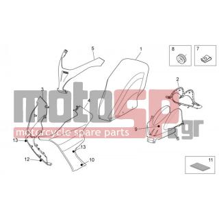 Aprilia - ATLANTIC 125 E3 2012 - Body Parts - Bodywork FRONT I