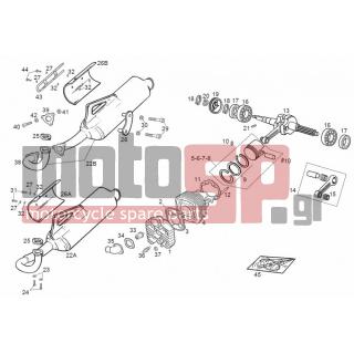 Derbi - ATLANTIS LC 2002 - Κινητήρας/Κιβώτιο Ταχυτήτων - Crankshaft - cylinder - piston