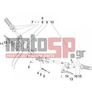 Derbi - BOULEVARD 150 4T E3 2010 - Brakes - Send - brake master cylinders - 12543 - Rosetta elastica piana con dentatura interna
17x10,3x2