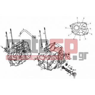Derbi - CROSS CITY 125CC 4T E3 2012 - Κινητήρας/Κιβώτιο Ταχυτήτων - OIL PAN - 862870 - Βίδα