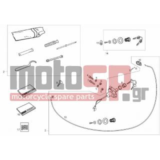 Derbi - GP1 125CC  LOW SEAT E3 2007 - Body Parts - Accessories - 863591 - ***863591