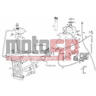 Derbi - GP1 125CC  LOW SEAT E3 2007 - Body Parts - Fuel tank left - CM200106 - ***CM200106
