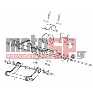 Derbi - GP1 250CC E2 2006 - Body Parts - Engine Mount - 22147071 - ***00022147071