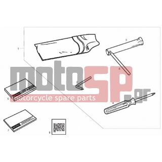 Derbi - GP1 50CC RACE E2 2007 - Body Parts - Accessories - 865004 - Βιβλιαράκι εγγύησης