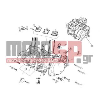 Derbi - GPR 50 2T 2013 - Engine/Transmission - OIL PAN - 844155 - Sec. screw M6x25