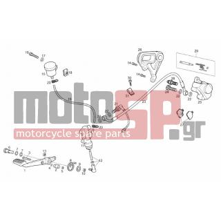 Derbi - MULHACEN 659CC E2-2008 E3 2006 - Brakes - rear brake - 00N01101201 - ***00N01101201