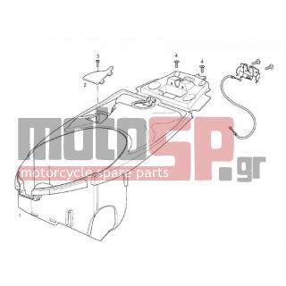 Derbi - RAMBLA 300 E3 2011 - Body Parts - Space under the seat - AP8152298 - ΒΙΔΑ