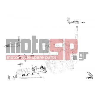 Derbi - SENDA DRD 125 MOTARD 2013 - Body Parts - Selector - 847038 - ΕΠΙΛΟΓΕΑΣ ΤΑΧΥΤ SMT/GPR