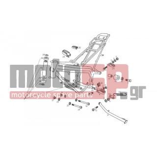 Derbi - SENDA R X-RACE 50 2T E2 2010 - Frame - Frame - 00H01961602 - Πλαίσιο