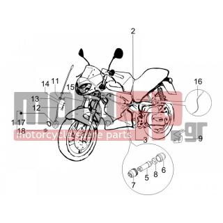 Gilera - DNA 50 2006 - Frame - cables - 16406 - Spring washer 6,4x11,8x1