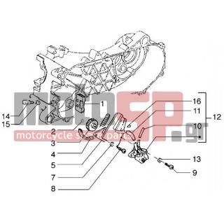 Gilera - ICE < 2005 - Engine/Transmission - OIL PUMP - 286163 - ΛΑΜΑΡΙΝΑ ΛΑΔ SCOOTER