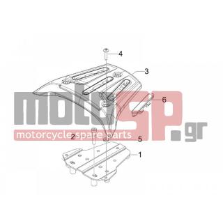 Gilera - RUNNER 125 ST 4T E3 2011 - Body Parts - grid back - CM179303 - ΒΙΔΑ TORX (H=30)