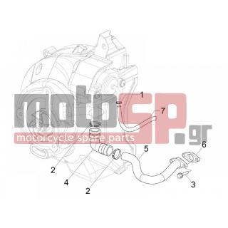 Gilera - RUNNER 125 ST 4T E3 2008 - Engine/Transmission - Secondary air filter casing - B016426 - Βίδα ΤΕ με ροδέλα M6x14