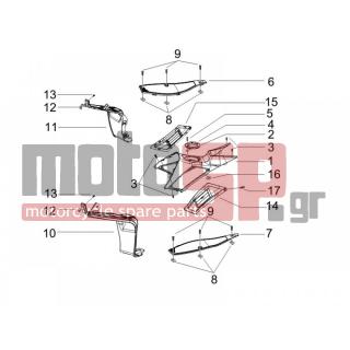 Gilera - RUNNER 125 VX 4T RACE 2005 - Body Parts - Central fairing - Sill - 575249 - ΒΙΔΑ M6x22 ΜΕ ΑΠΟΣΤΑΤΗ