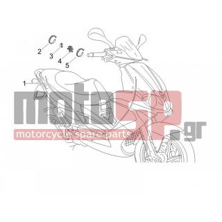 Gilera - RUNNER 125 VX 4T RACE E3 2006 - Frame - cables - 582153 - Ελατήριο συγκράτησης σωλήνων