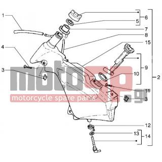 Gilera - RUNNER 50 < 2005 - Body Parts - fuel tank - 259830 - ΒΙΔΑ SCOOTER