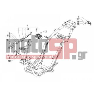 Gilera - RUNNER 50 SP 2009 - Electrical - Locks - 434541 - ΒΙΔΑ M6X16 SCOOTER CL10,9