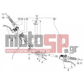 Gilera - RUNNER 50 SP 2012 - Frame - Wheel - brake Antliases - 20206 - Παξιμάδι M6