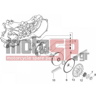 Gilera - RUNNER 50 SP RACE 2005 - Engine/Transmission - driving pulley - 479495 - ΑΠΟΣΤΑΤΗΣ ΓΡΑΝ ΛΑΔ STAL-RUNNER