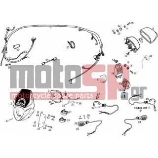 Gilera - SMT < 2005 - Electrical - Electrical installation - ODN00031106000 - Ροδέλα