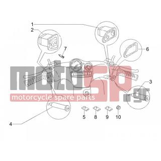 Gilera - STALKER 2005 - Electrical - Switchgear - Switches - Buttons - Switches - 580953 - ΒΑΛΒΙΔΑ ΜΑΝ ΣΤΟΠ-ΜΙΖΑ SCOOTER (ΦΙΣ)