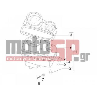 Gilera - STALKER 2005 - Electrical - Complex instruments - Cruscotto - 498342 - ΜΠΑΤΑΡΙΑ ΡΟΛΟΙ ΚΟΝΤΕΡ SCOOTER