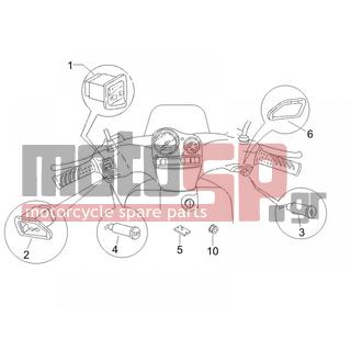 Gilera - STALKER 2008 - Electrical - Switchgear - Switches - Buttons - Switches - 580953 - ΒΑΛΒΙΔΑ ΜΑΝ ΣΤΟΠ-ΜΙΖΑ SCOOTER (ΦΙΣ)