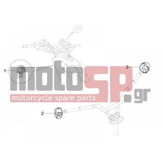 Gilera - STALKER NAKED 2008 - Ηλεκτρικά - Switchgear - Switches - Buttons - Switches - 650136 - ΔΙΑΚΟΠΤΗΣ ΦΩΤΩΝ ΔΕ STALKER NAKED