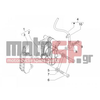 Gilera - STALKER SPECIAL EDITION 2008 - Φρένα - brake lines - Brake Calipers - 265451 - ΒΙΔΑ ΜΑΡΚ ΔΑΓΚΑΝΑΣ