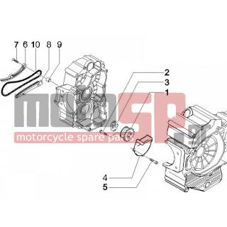 PIAGGIO - BEVERLY 500 IE E3 2007 - Engine/Transmission - OIL PUMP - 827886 - ΤΕΝΤΩΤΗΡΑΣ ΚΑΔΕΝΑΣ SCOOTER 400500 4T