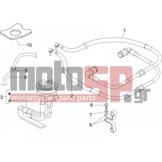 PIAGGIO - BEVERLY 500 IE E3 2006 - Engine/Transmission - supply system