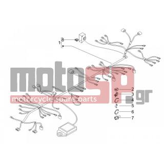 PIAGGIO - CARNABY 125 4T E3 2007 - Electrical - Complex harness - 145298 - ΚΟΛΛΑΡΟ ΦΥΣΟΥΝΑΣ RUNNER PUREJET