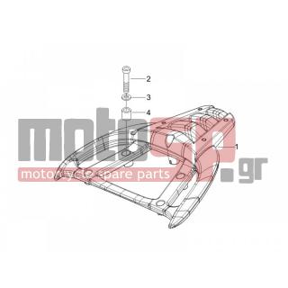 PIAGGIO - CARNABY 125 4T E3 2007 - Body Parts - grid back - 653722 - ΔΑΚΤΙΛΙΔΗ
