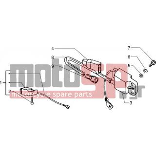 PIAGGIO - CIAO 1999 - Electrical - Electrical components-ecu - 231571 - ΛΑΣΤΙΧΑΚΙ ΠΟΛ/ΣΤΗ SCOOTER-AΡΕ 703