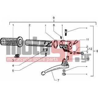 PIAGGIO - CIAO 1999 - Frame - throttle lever - 274181 - Μανέτα γκαζιού