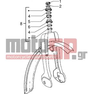 PIAGGIO - CIAO 1999 - Suspension - Fork-Total rollers - 188941 - Παξιμάδι