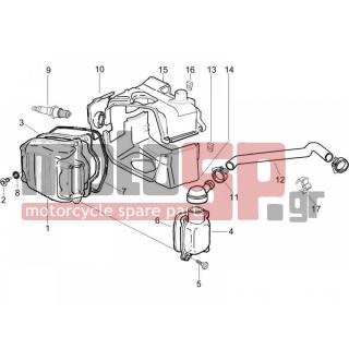 PIAGGIO - FLY 125 4T 2007 - Engine/Transmission - COVER head - 231590 - ΕΛΑΣΜΑ