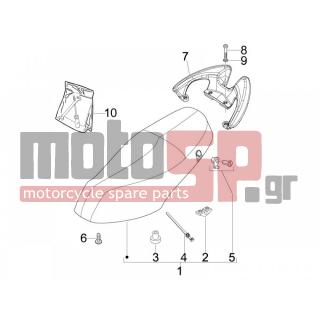 PIAGGIO - FLY 125 4T E3 2010 - Body Parts - Saddle / seats - Tool - 6219790012 - ΣΕΛΑ FLY 50150 ΕΩΣ 2011