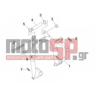 PIAGGIO - FLY 125 4T E3 2009 - Frame - Stands - 273754 - Ο-ΡΙΝΓΚ ΠΕΙΡΟΥ ΣΤΑΝ SCOOTER 50<>300