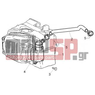 PIAGGIO - FLY 150 4T < 2005 - Engine/Transmission - oil breather valve - 828653 - Βίδα