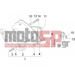 PIAGGIO - FLY 150 4T 2007 - Exhaust - silencers - 827526 - ΡΟΔΕΛΑ
