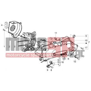 PIAGGIO - FLY 50 2T < 2005 - Engine/Transmission - COVER transmission screw-cap system - 826462 - Φίλτρο