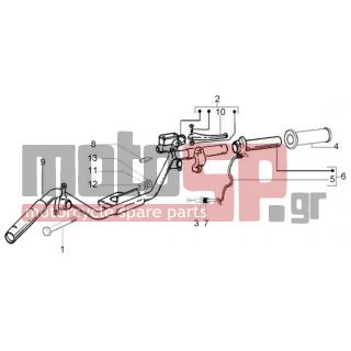 PIAGGIO - FLY 50 2T < 2005 - Frame - steering parts - 178790 - ΡΟΔΕΛΛΑ