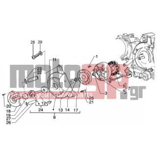 PIAGGIO - BEVERLY 200 < 2005 - Electrical - Magneto - 828569 - Βίδα