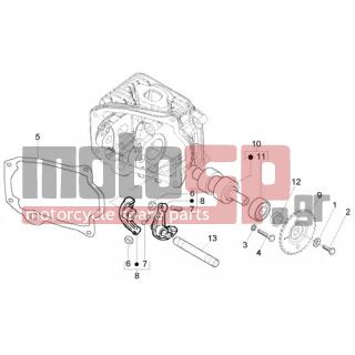 PIAGGIO - FLY 50 4T < 2005 - Engine/Transmission - Rockers - camshaft - 96926R - ΡΟΥΛΕΜΑΝ ΕΚΚΕΝΤΡ SCOOT 50-1004T 12X32X10