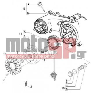PIAGGIO - FLY 50 4T < 2005 - Electrical - Magneto - 484123 - ΒΙΔΑ