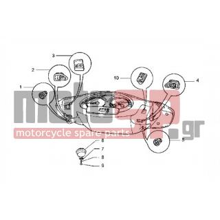 PIAGGIO - HEXAGON GT < 2005 - Electrical - Electrical devices - 31086 - Screw m6x12